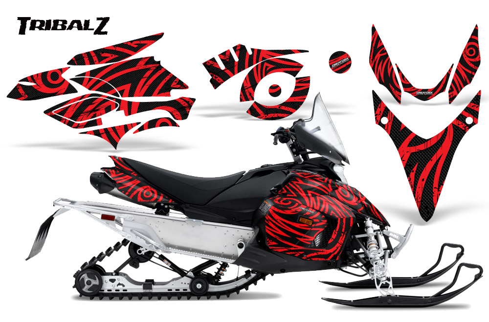 Yamaha Phazer Graphics TribalZ Red